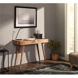 Pratt 39 inch Office Desk in Natural finish