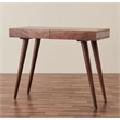 Pratt 39 inch Solid Wood Office Desk in Dark Walnut