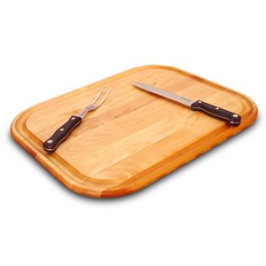 catskill craftsmen plain bbq cutting board in birch