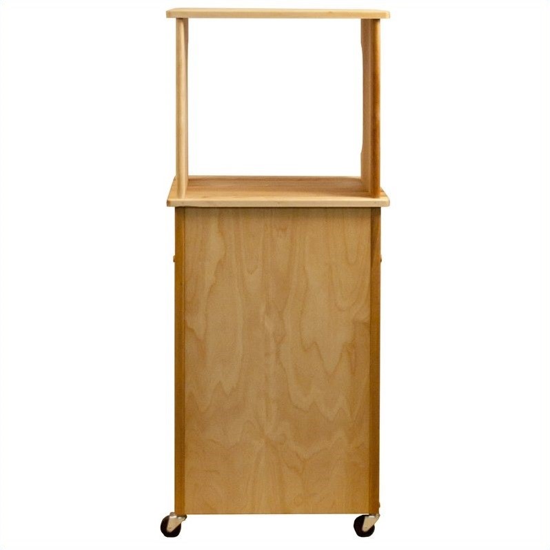 Hutch Top Cart with Open Storage
