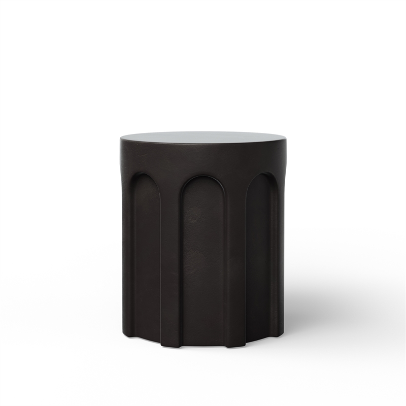 Urbia Mixx Atlas Stool in Lava Black