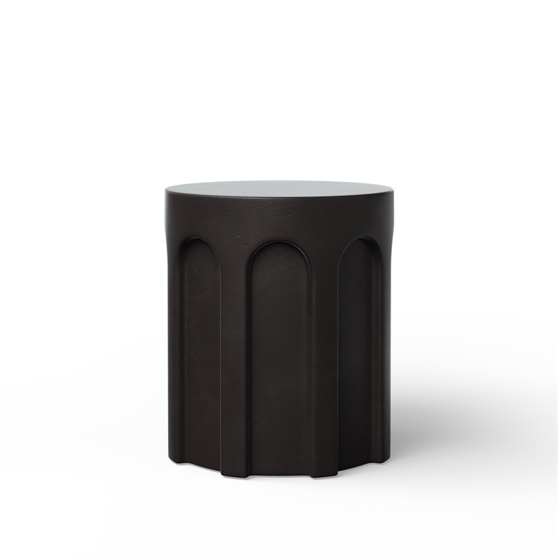 Urbia Mixx Atlas Stool in Lava Black