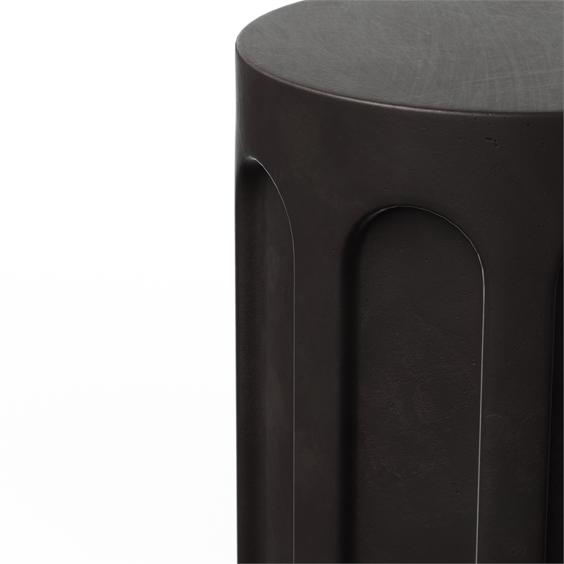 Urbia Mixx Atlas Stool in Lava Black