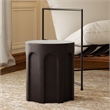 Urbia Mixx Atlas Stool in Lava Black