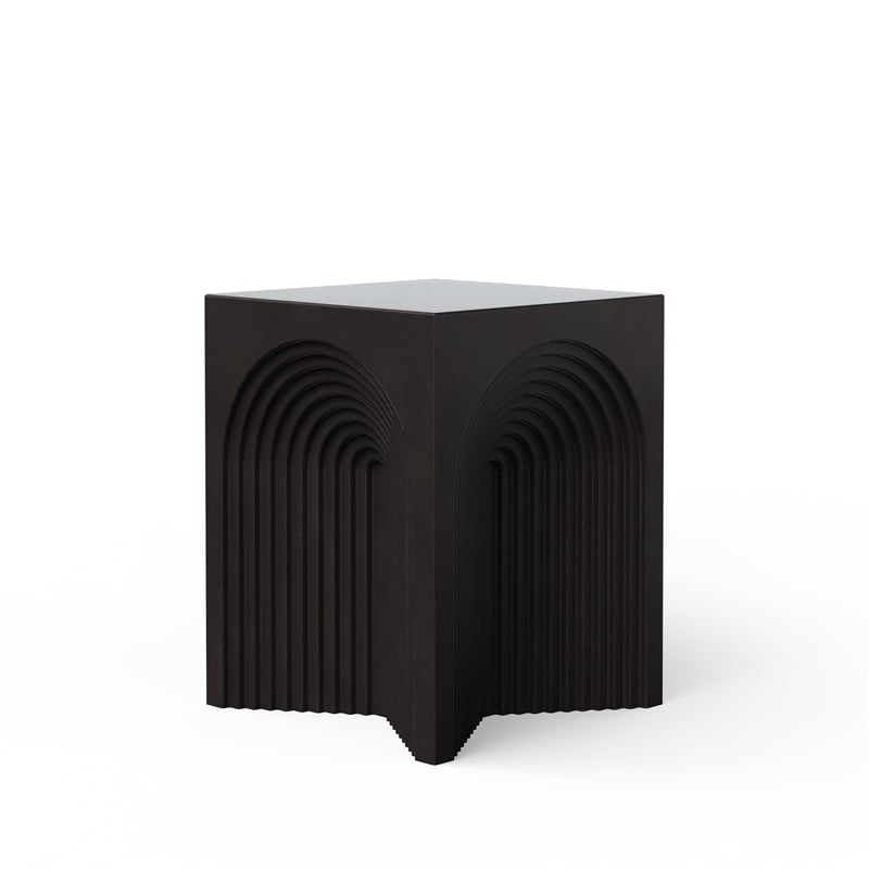 Urbia Mixx Orion Stool in Lava Black
