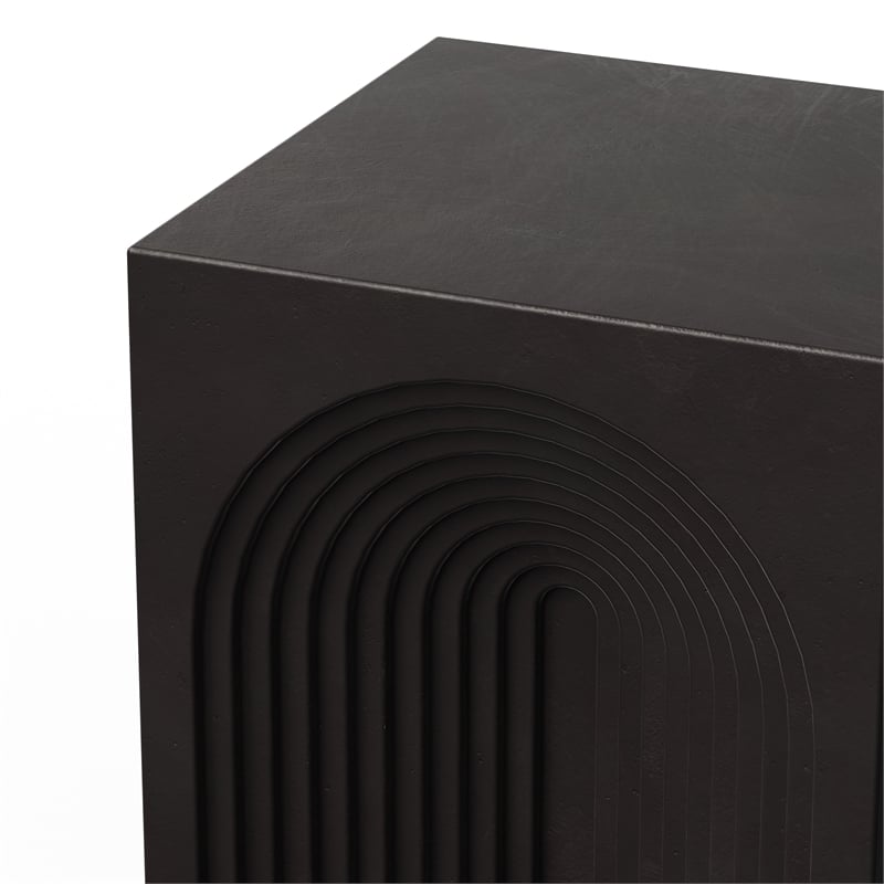 Urbia Mixx Orion Stool in Lava Black