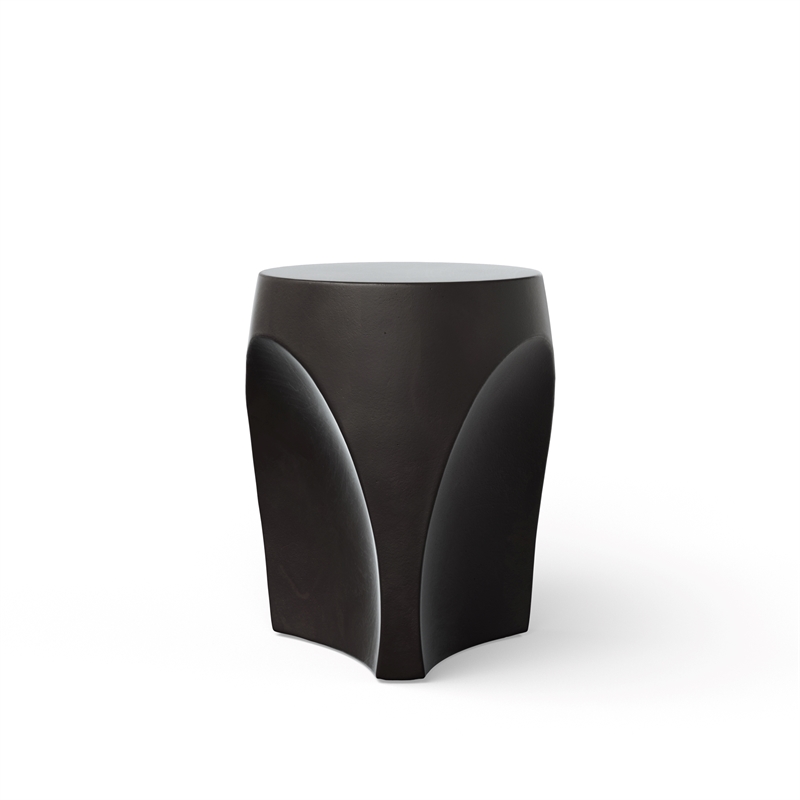 Urbia Mixx Thalia Stool in Lava Black