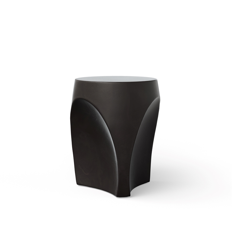 Urbia Mixx Thalia Stool in Lava Black