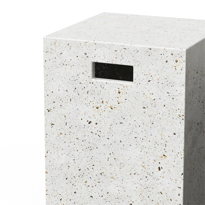 Urbia Mixx Una Stool in Ivory Terrazzo