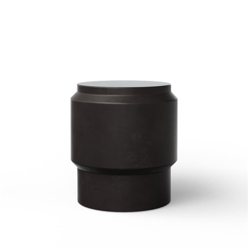 Urbia Mixx Barrel Stool in Lava Black