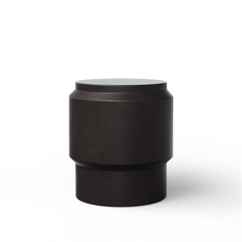 Urbia Mixx Barrel Stool in Lava Black