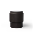 Urbia Mixx Barrel Stool in Lava Black