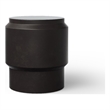 Urbia Mixx Barrel Stool in Lava Black