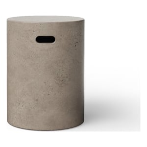 Urbia Mixx Cylinder Stool in Dark Gray