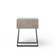 Urbia Mixx Industrial Stool in Black Legs Dark Gray Seat