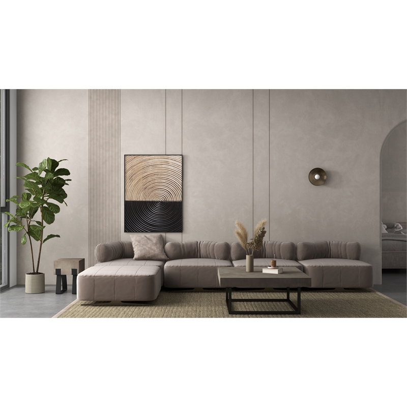 Urbia Mixx Industrial Stool in Black Legs Dark Gray Seat