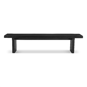 Urbia 78&quot Brooks Bench in Ebonized Frame