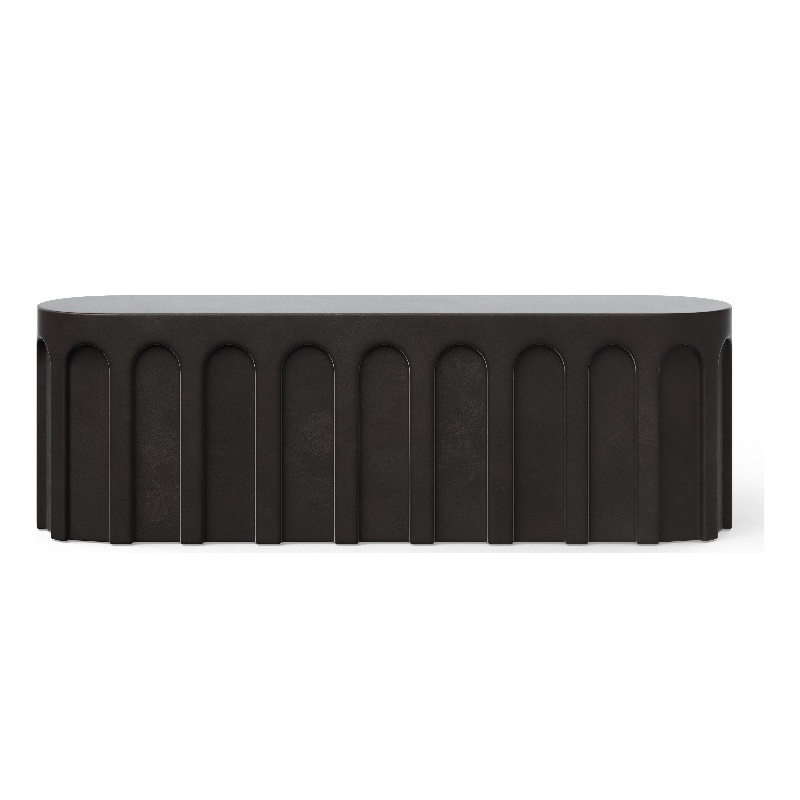 Urbia Mixx Atlas Bench in Lava Black