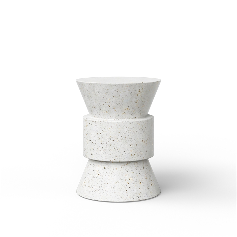 Urbia Mixx Jackson Stool in Ivory Terrazzo