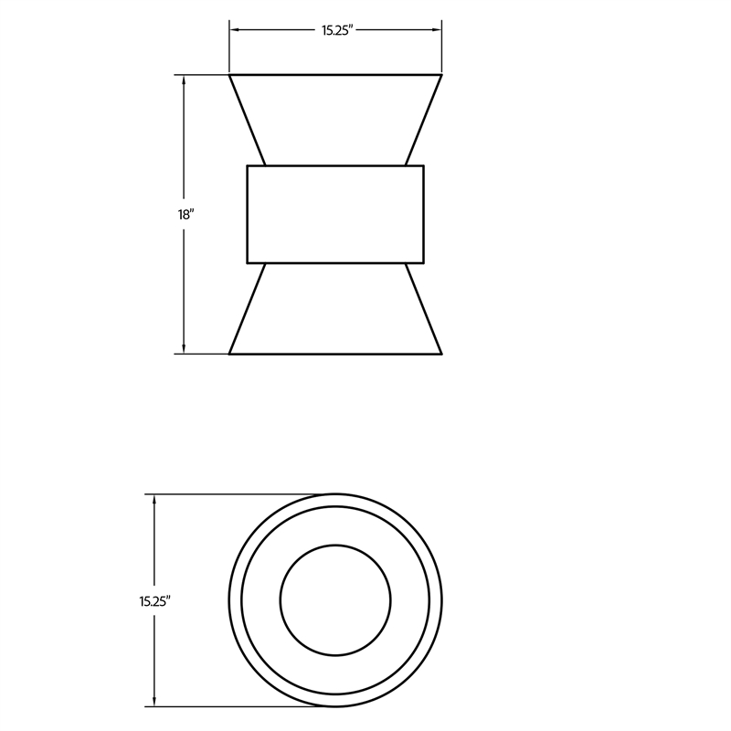 Urbia Mixx Jackson Stool in Ivory Terrazzo