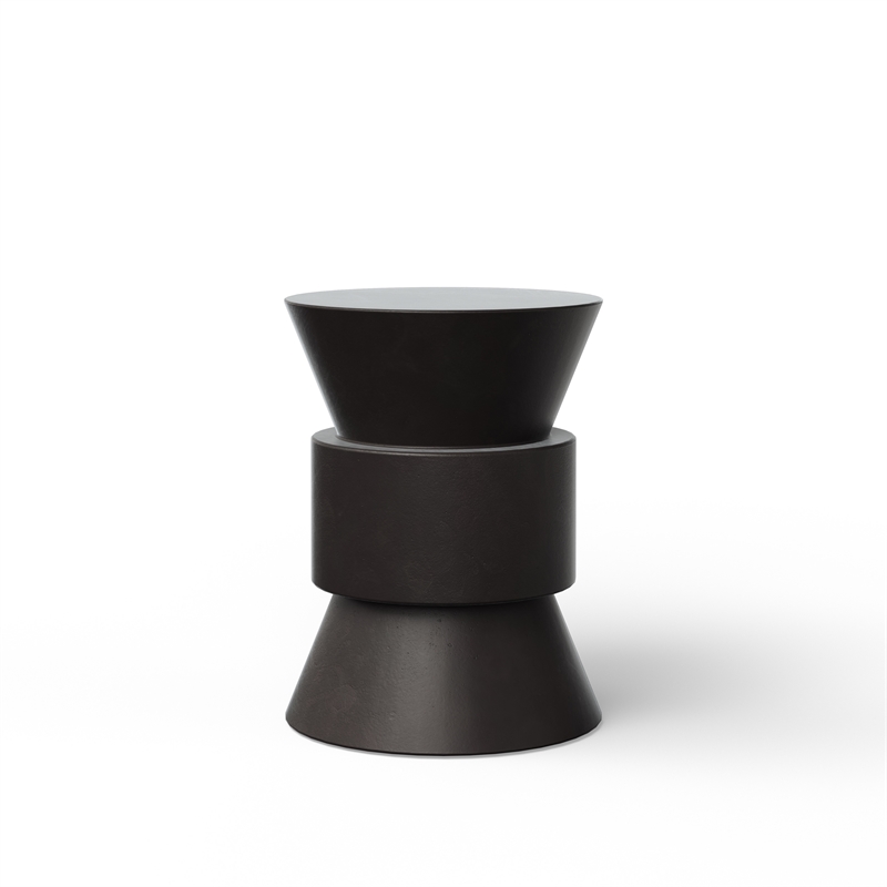 Urbia Mixx Jackson Stool in Lava Black