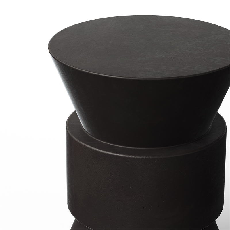 Urbia Mixx Jackson Stool in Lava Black