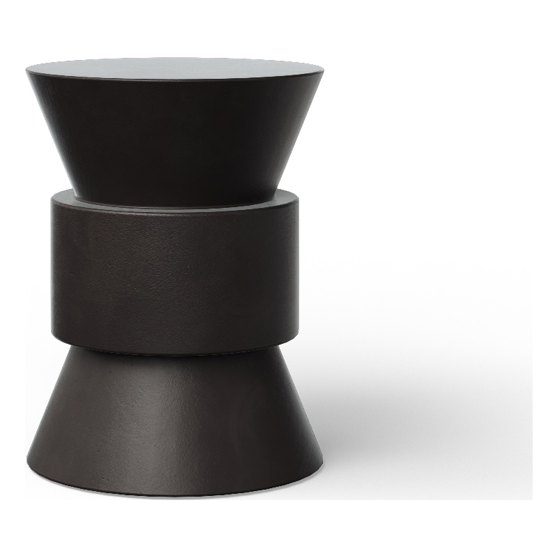Urbia Mixx Jackson Stool in Lava Black
