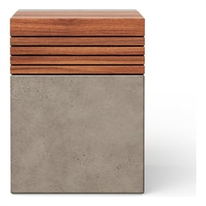 Urbia Mixx Stecca Cascata Stool in Dark Gray