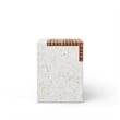 Urbia Mixx Stecca Cascata Stool in Ivory Terrazzo