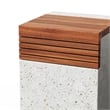 Urbia Mixx Stecca Cascata Stool in Ivory Terrazzo