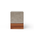 Urbia Mixx Stecca Corto Stool in Dark Grey
