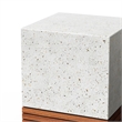 Urbia Mixx Stecca Corto Stool in Ivory Terrazzo