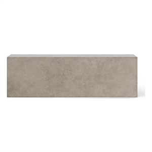 Urbia Mixx Una 59.75&quot Bench in Dark Gray