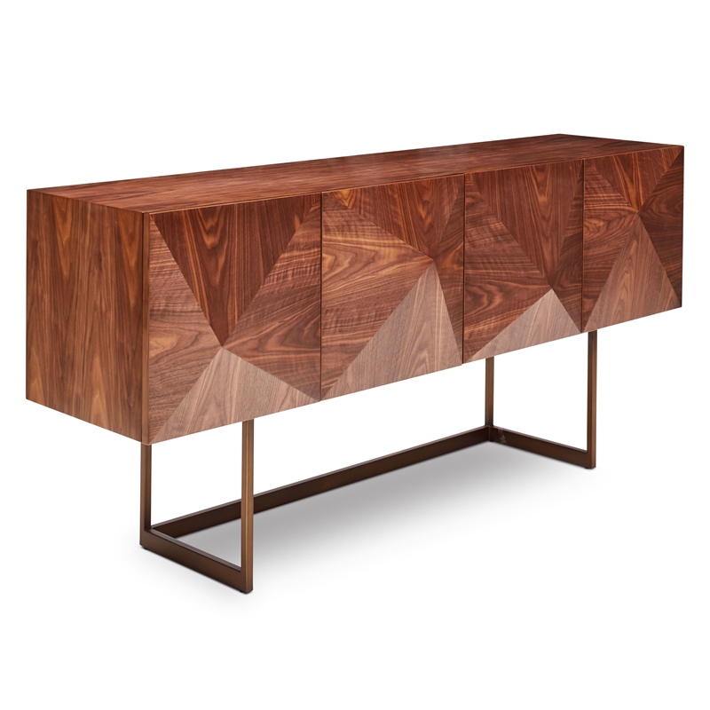 Urbia IE Series Cube Buffet in Walnut