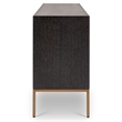 Urbia IE Series Holly Buffet in Charcoal Brass Base