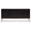 Urbia IE Series Holly Buffet in Charcoal Brass Base