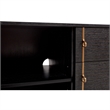 Urbia IE Series Holly Buffet in Charcoal Brass Base