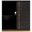 Urbia IE Series Holly Buffet in Charcoal Brass Base