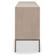 Urbia IE Series Holly Buffet in Taupe Grey Gun Metal Base