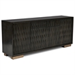 Urbia IE Series Madison Buffet in Charcoal Gold Base