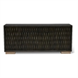 Urbia IE Series Madison Buffet in Charcoal Gold Base