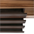 Urbia IE Series Mensa Console in Smoked Eucalyptus Top Redgum Base