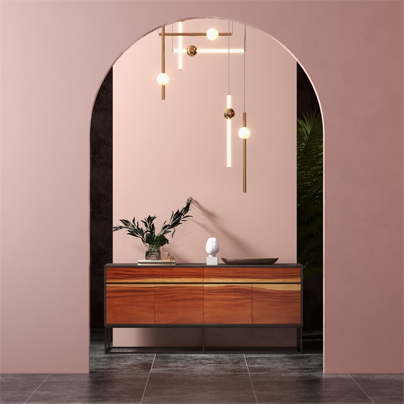 Urbia IE Series Yoga Buffet in Suar Black Base
