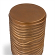 Urbia Elements Reid Accent Stool in Vintage Copper