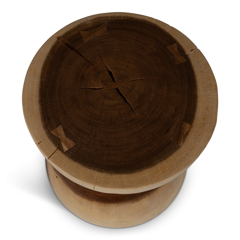 Urbia Naturals Pensri Accent Stool in Natural