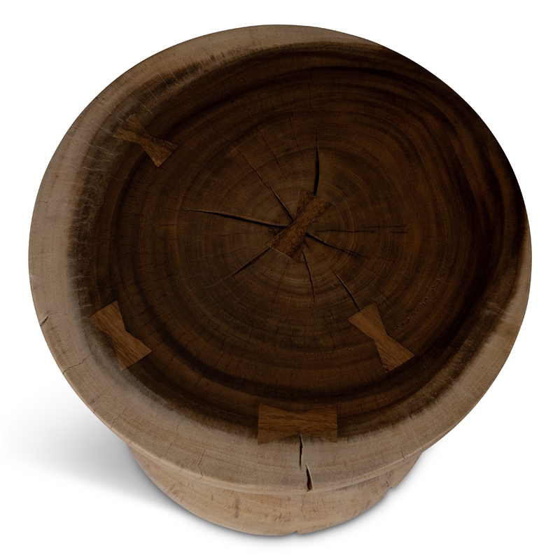 Urbia Naturals Pensri Accent Stool in Natural