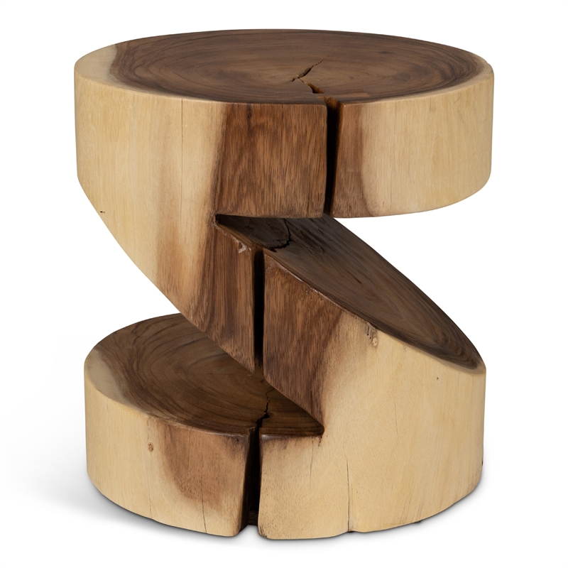 Urbia Naturals Anchali Accent Stool in Natural