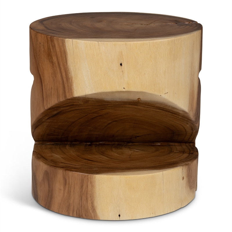 Urbia Naturals Anchali Accent Stool in Natural