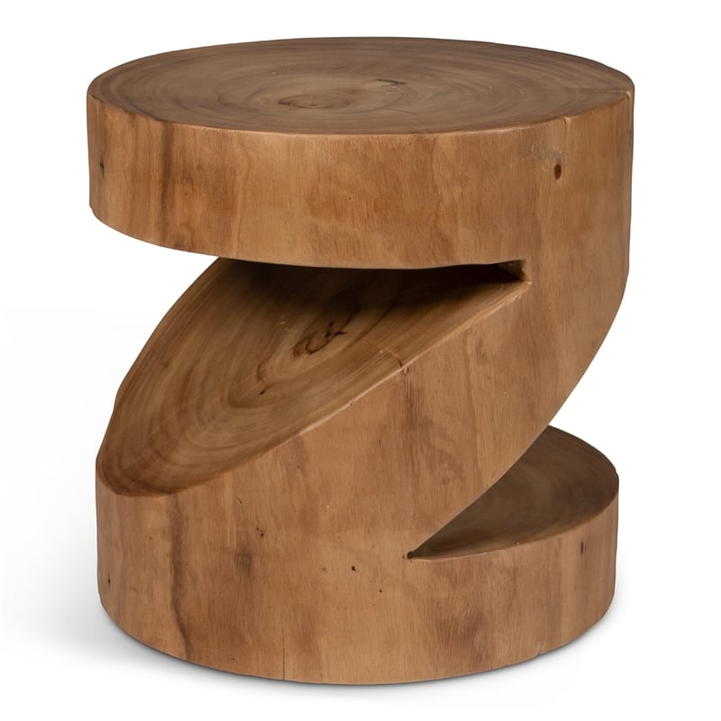 Urbia Naturals Anchali Accent Stool in Natural