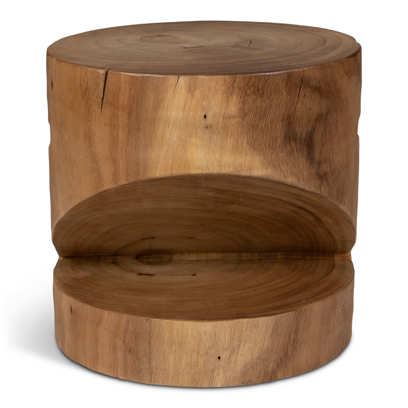 Urbia Naturals Anchali Accent Stool in Natural